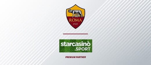 AS Roma FC's and StarCasino's logos.