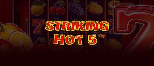 Striking Hot 5's logo.