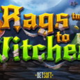 "Rags to Witches" slot game's logo.