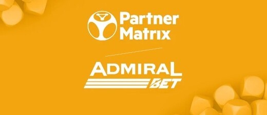 Partner Matrix's and AdmiralBet's logos.