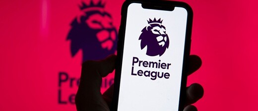 Premier League's logo.