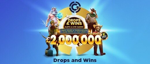 A £2 million prize pool in Drops & Wins at Grosvenor Casinos.