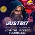 Love the Jackpot Tournament at Justbit.io